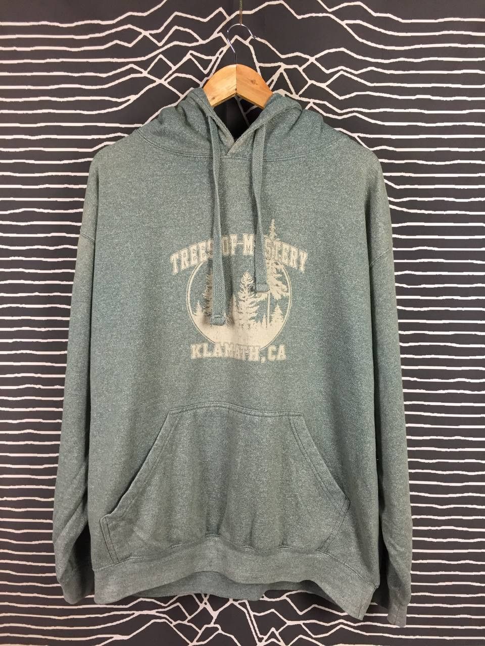 Vintage Trees of Mystery Klamath California Pullover Hoodie Size US XL / EU 56 / 4 - 1 Thumbnail