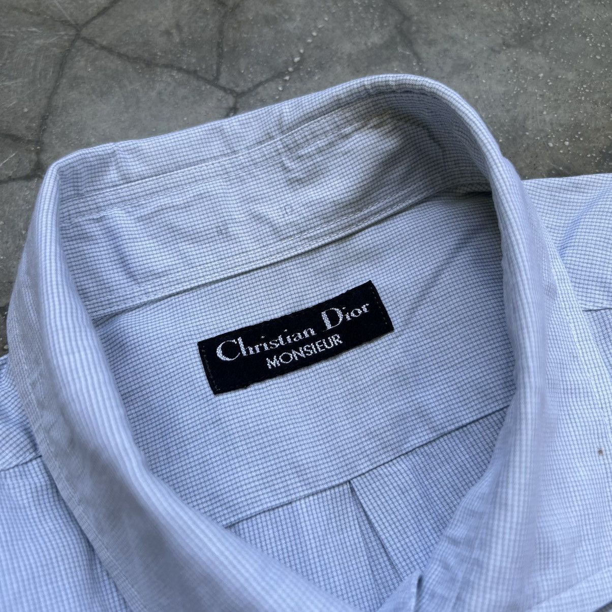 Christian Dior Monsieur Vintage 90s Christian Dior Monsieur Long Sleeve Shirt Size US M / EU 48-50 / 2 - 5 Thumbnail