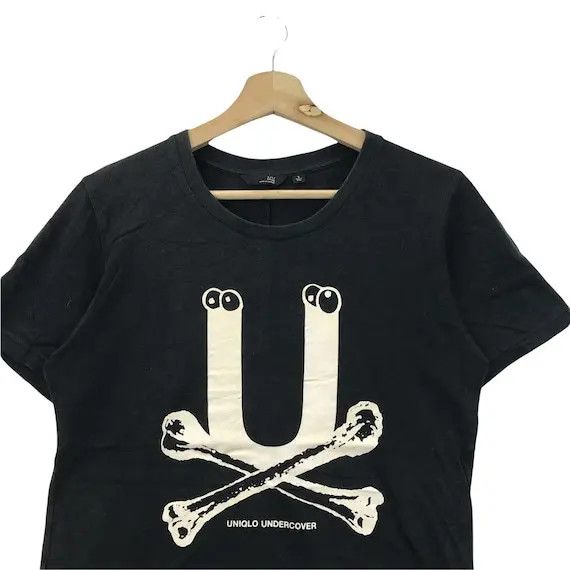 Undercover × Uniqlo Vtg UNDERCOVER x UNIQLO Jun Takahashi Skull Tee Shirt Size US S / EU 44-46 / 1 - 3 Thumbnail