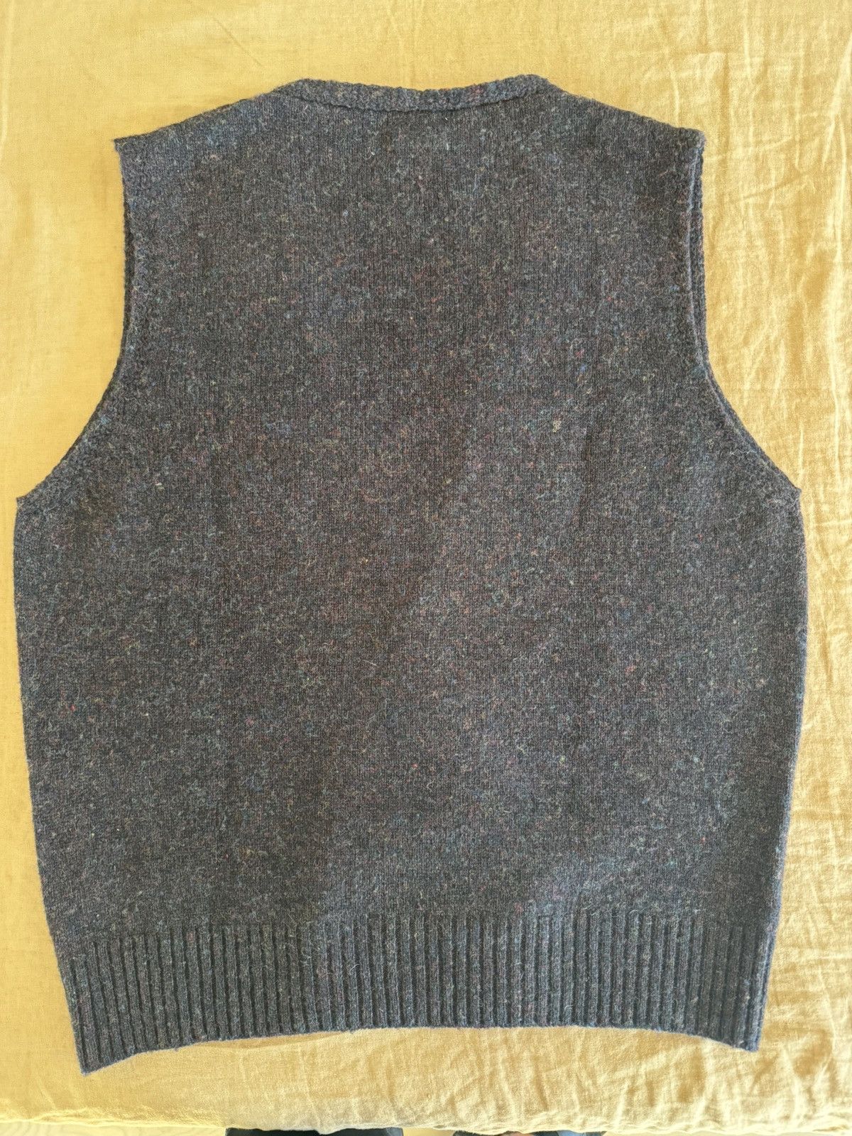 Noah NOAH NY Double-Breasted Shetland Cardigan Sweater Vest Size US L / EU 52-54 / 3 - 2 Thumbnail