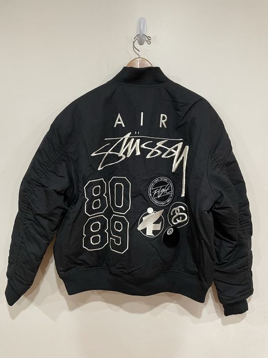 Stussy Stüssy x Nike Reversible Varsity Jacket | Grailed