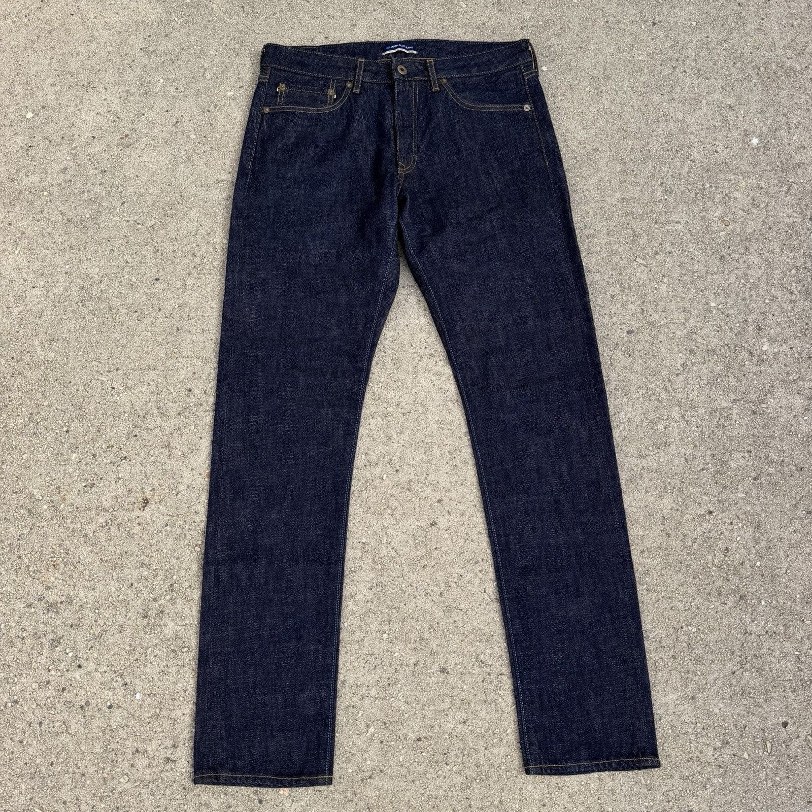 Japan Blue Jeans Japan Blue Jeans Straight Selvedge Denim Jeans 32x32 Size US 32 / EU 48 - 1 Thumbnail