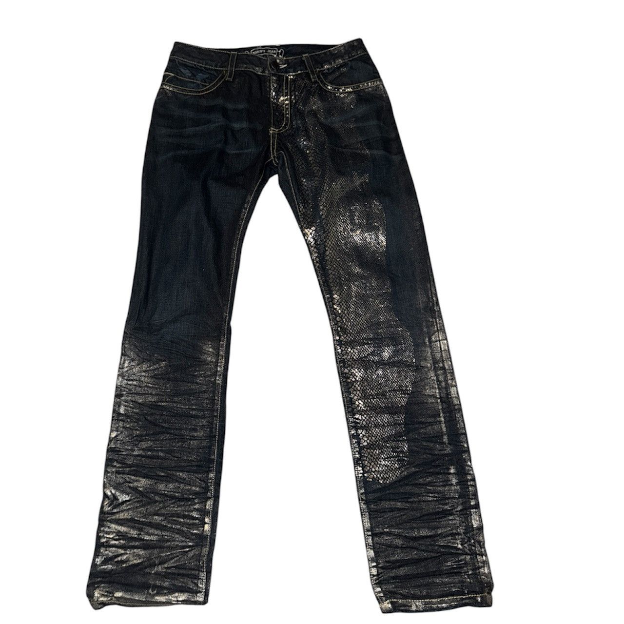 Robins Jeans robin jeans rush silver snake skin Size US 32 / EU 48 - 3 Thumbnail