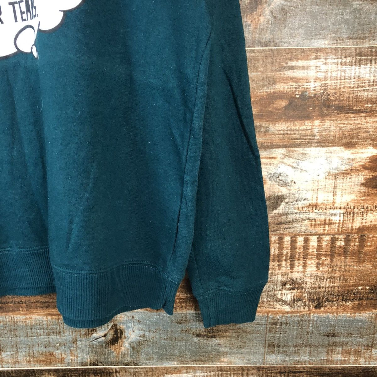 Homespun Knitwear × Japanese Brand T Graphics Green sweatshirt #A2062 Size M / US 6-8 / IT 42-44 - 8 Thumbnail