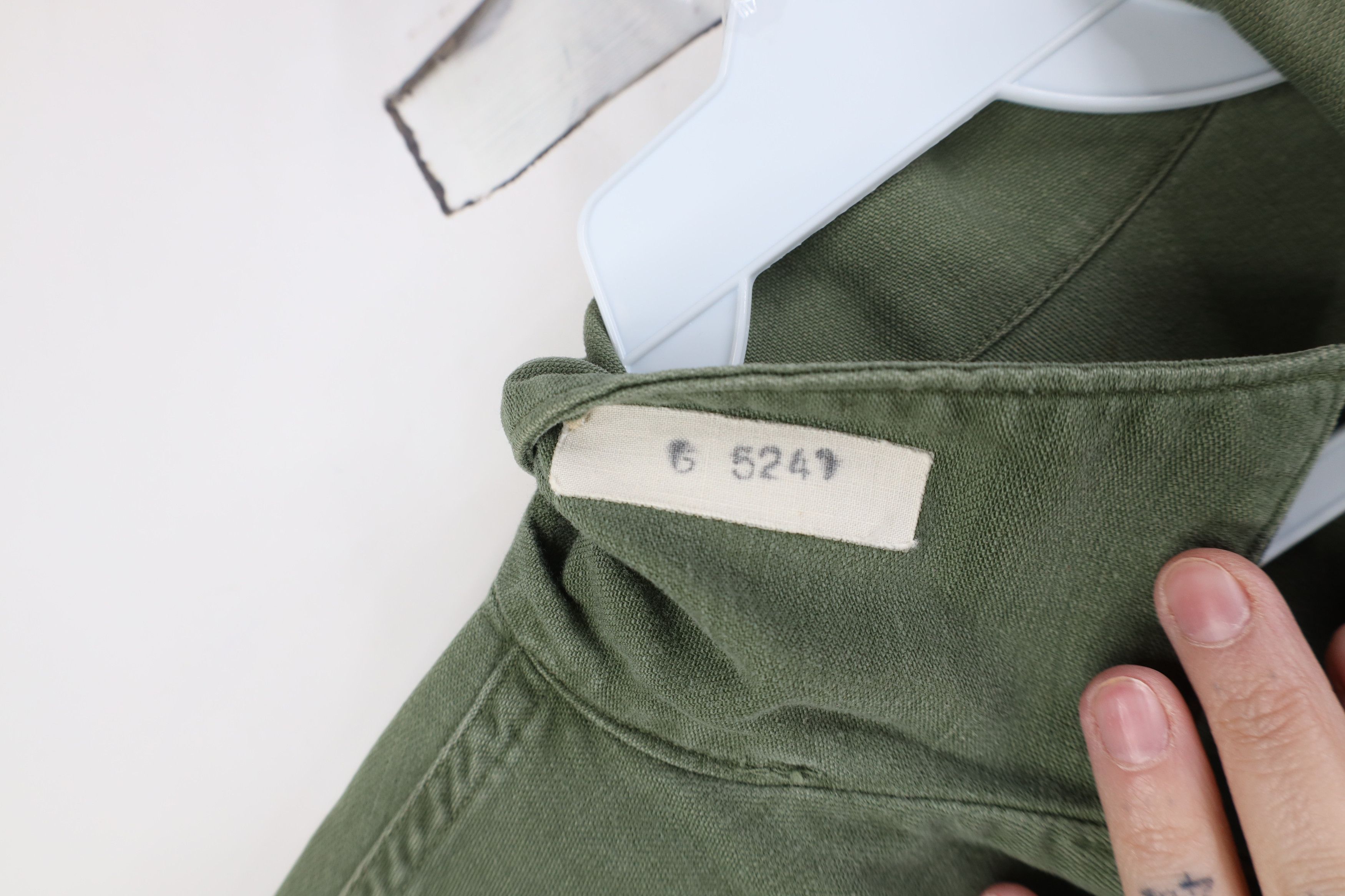 Vintage Vintage 60s 70s Vietnam War USGI Field Army Button Shirt USA Size US M / EU 48-50 / 2 - 10 Thumbnail