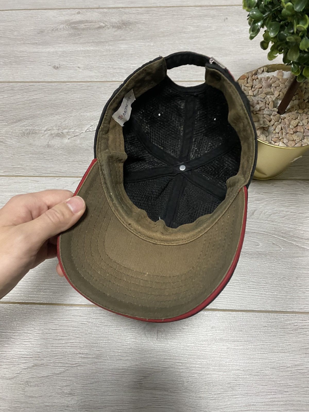 Moncler Moncler beretto baseball logo faded cap hat Size ONE SIZE - 6 Thumbnail