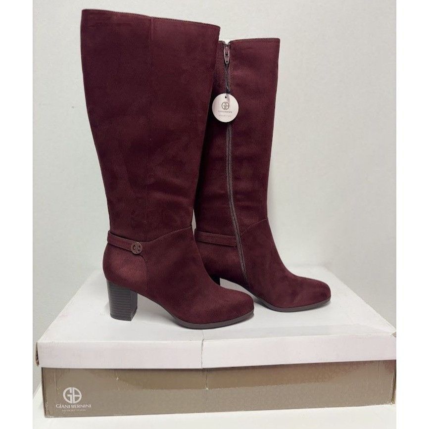 Other GIANI BERNINI/ Tall / Block Heel / Burgundy / Wine / Italian Size US 10 / IT 40 - 7 Thumbnail