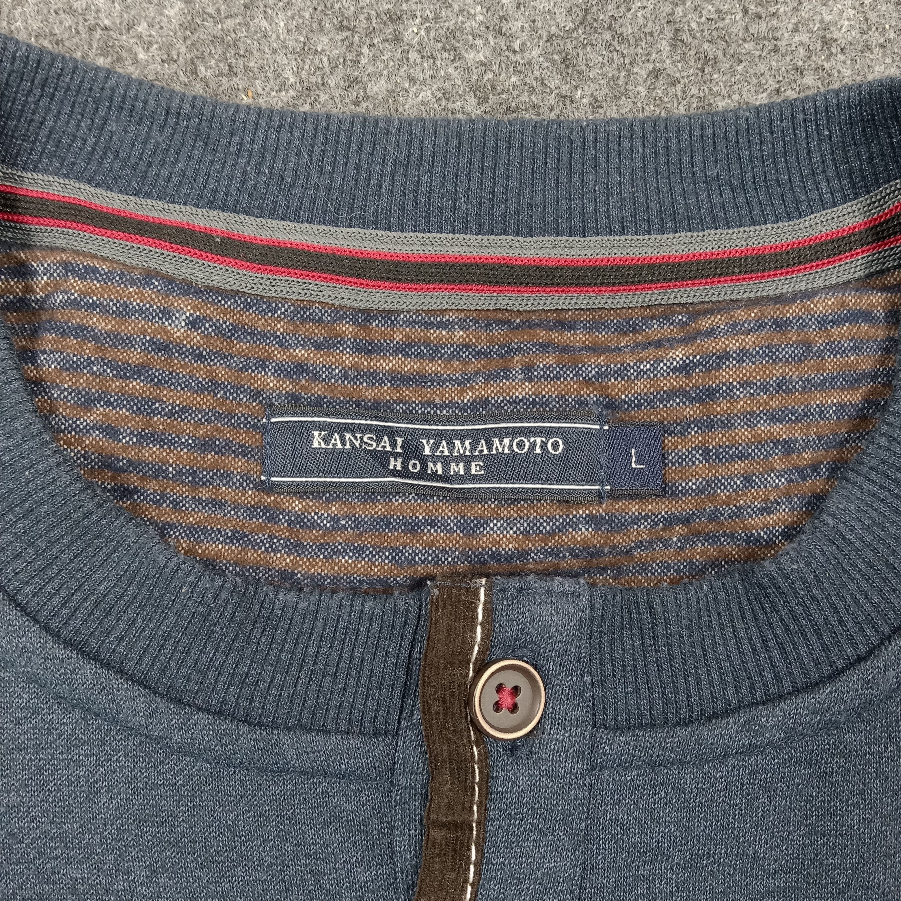 Kansai Yamamoto Kansai Yamamoto Custom Number Nine Logo Sweatshirt C278N17 Size US L / EU 52-54 / 3 - 5 Thumbnail