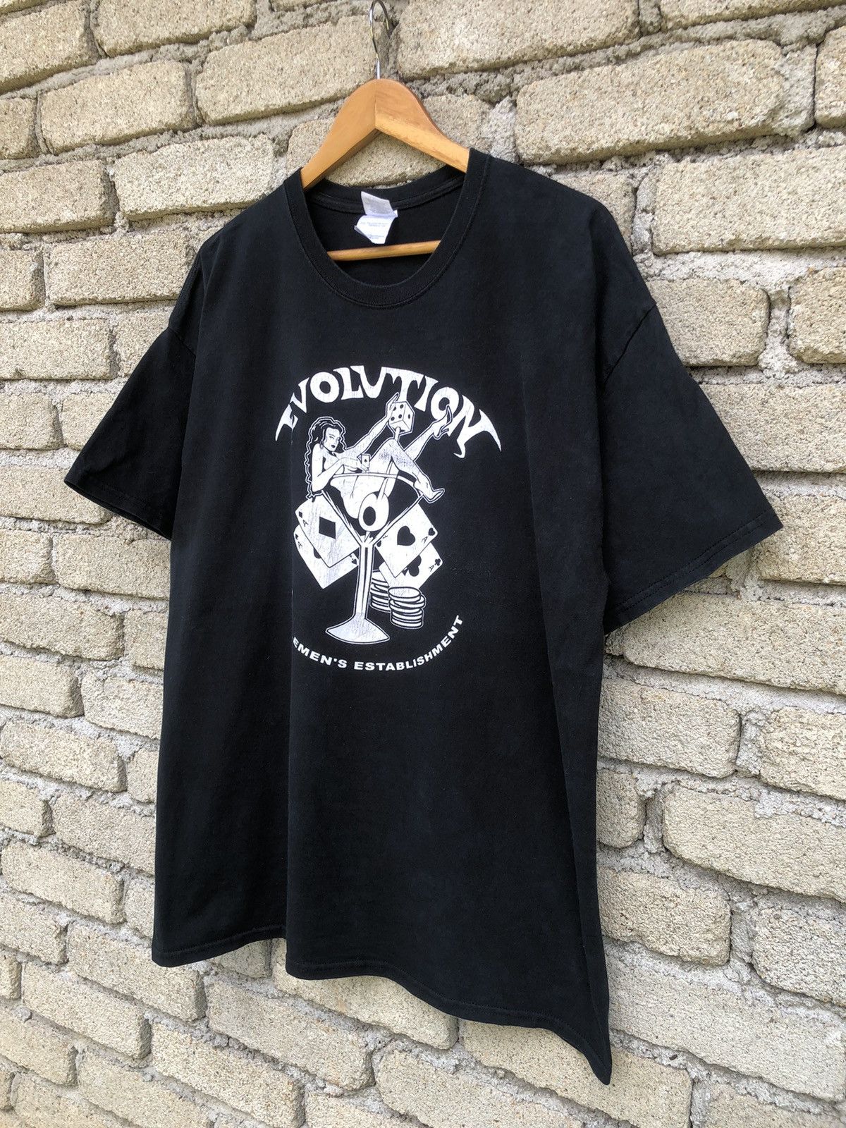 Vintage Vintage Y2K WWE Evolution Gentlemen Club Pay To Play Tshirt Size US XL / EU 56 / 4 - 3 Thumbnail