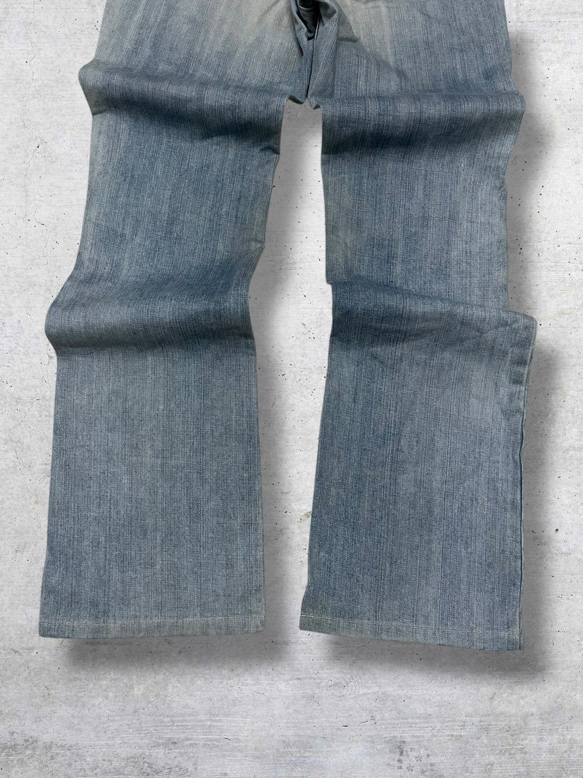 Edwin VINTAGE EDWIN 90S OG JAPAN DESIGNER FLARED MUDWASH DENIM Size US 28 / EU 44 - 11 Thumbnail