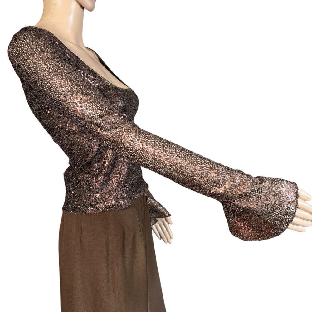 Free People New Free People Late Night Disco Layering Hot Fudge Top Siz Size S / US 4 / IT 40 - 4 Thumbnail