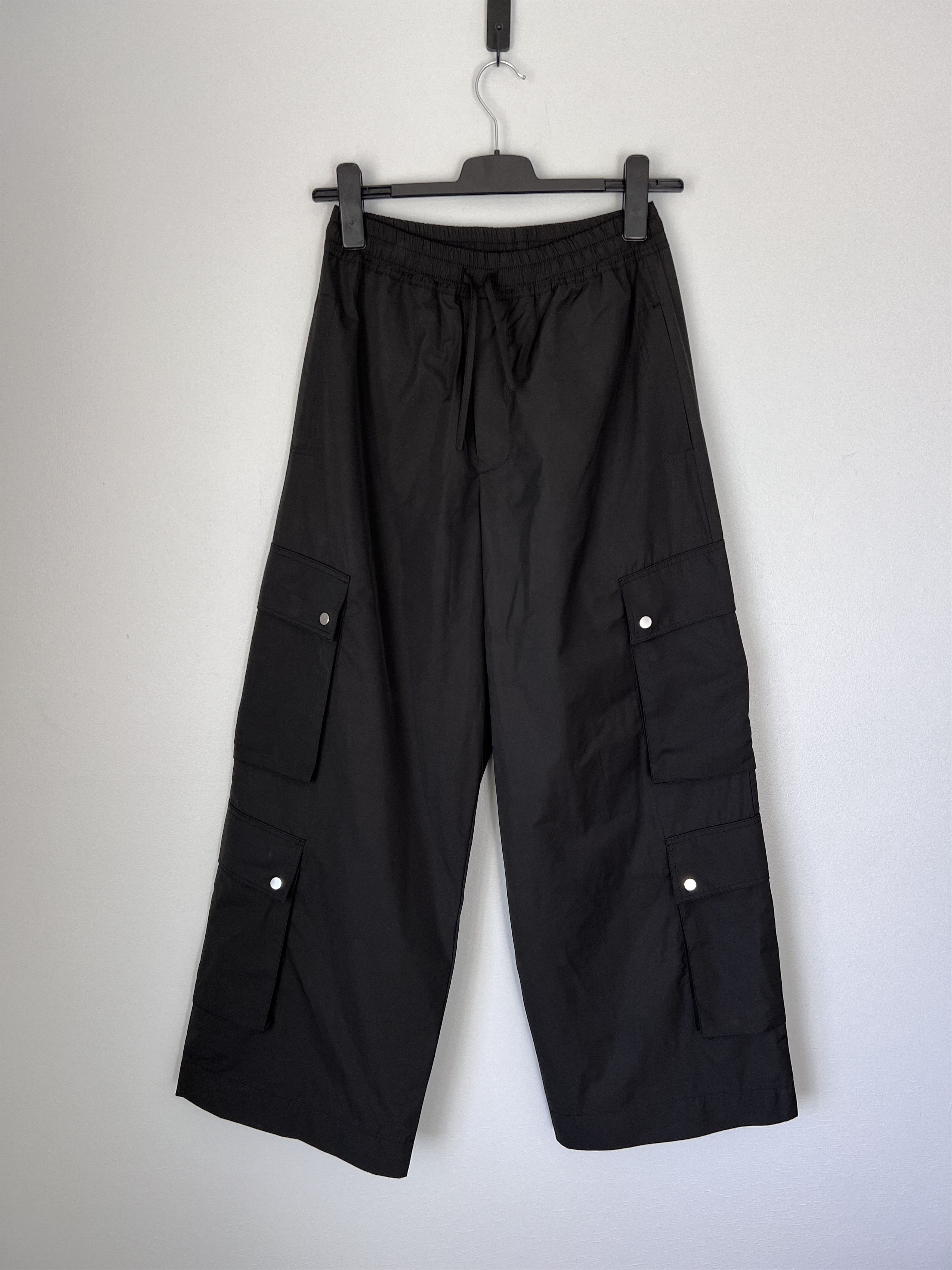 FFFPOSTALSERVICE FFFPOSTALSERVICE Multi Snap Cargo Pants in Black Size US 32 / EU 48 - 1 Thumbnail