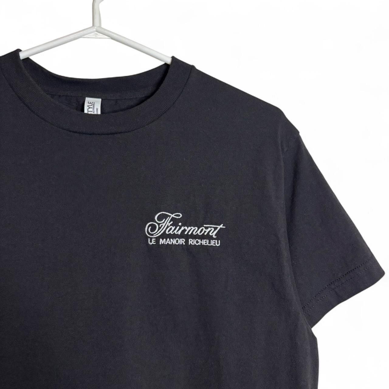 Other Fairmont Hotel Staff Embroidered Black Tee - M Size US M / EU 48-50 / 2 - 2 Thumbnail