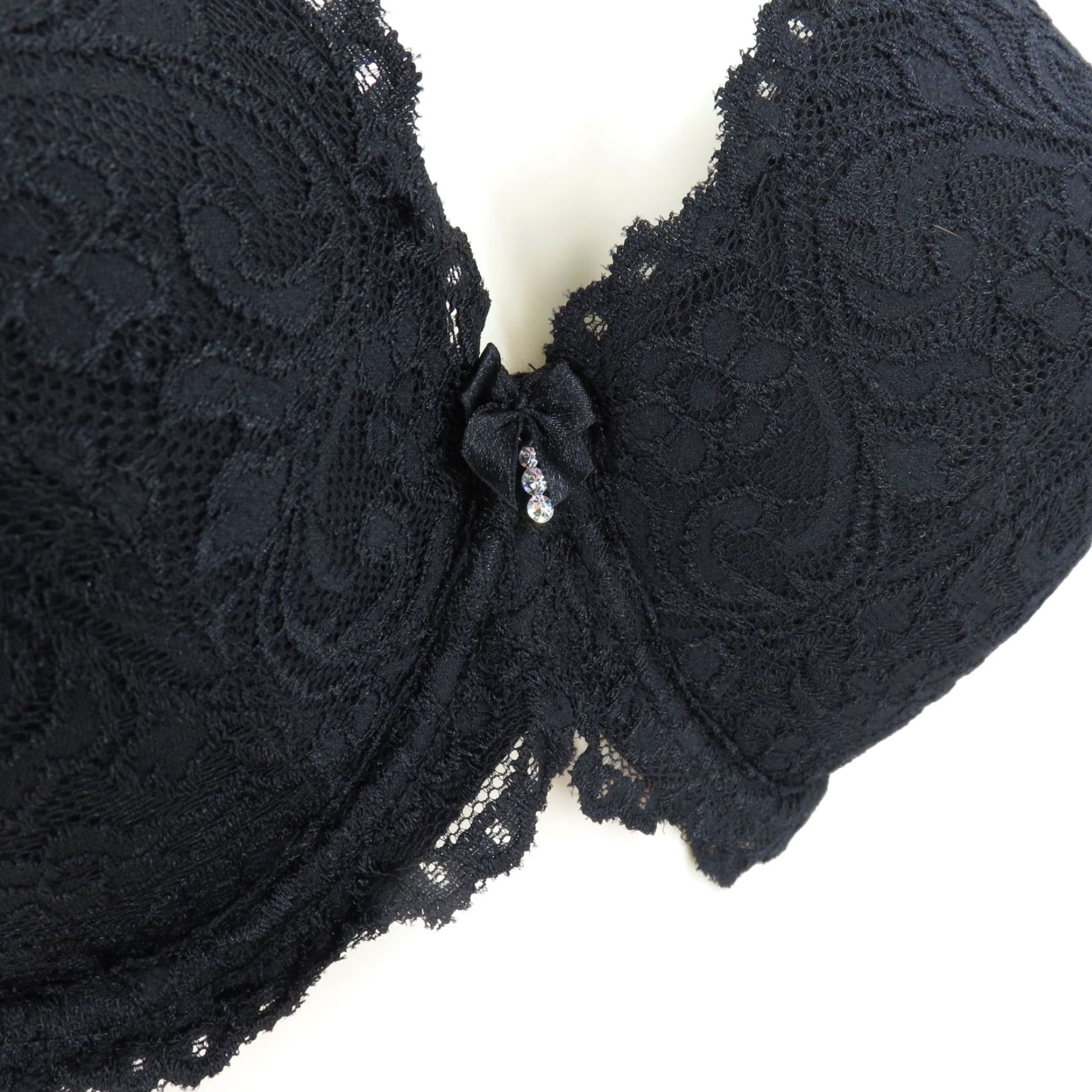 Vintage Smart & Sexy Bra 40C Push Up Underwire Padded Black Size ONE SIZE - 4 Thumbnail