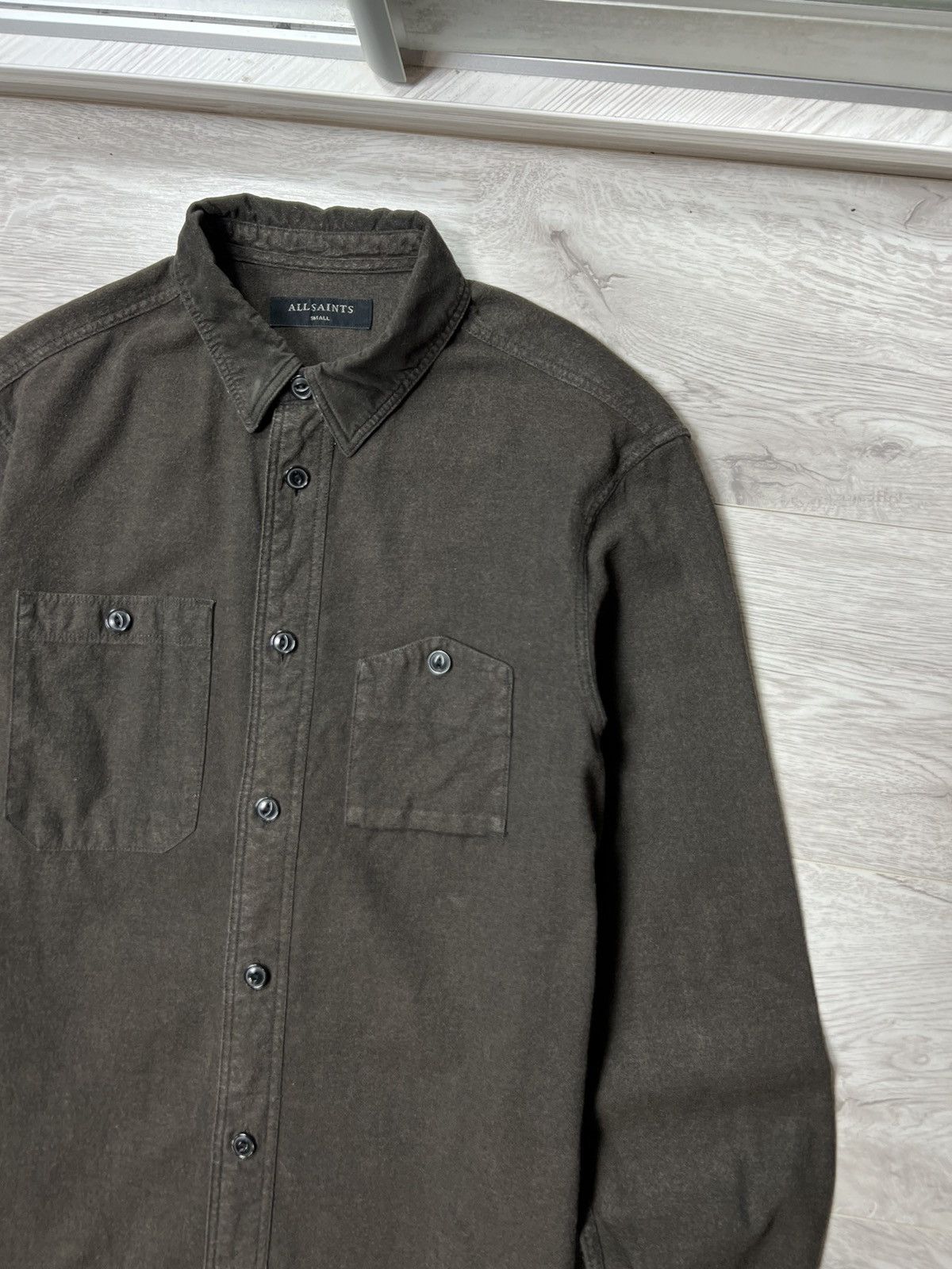 Allsaints Rare Allsaints Laredo Long Sleeve Shirt Button Up Size US S / EU 44-46 / 1 - 2 Thumbnail