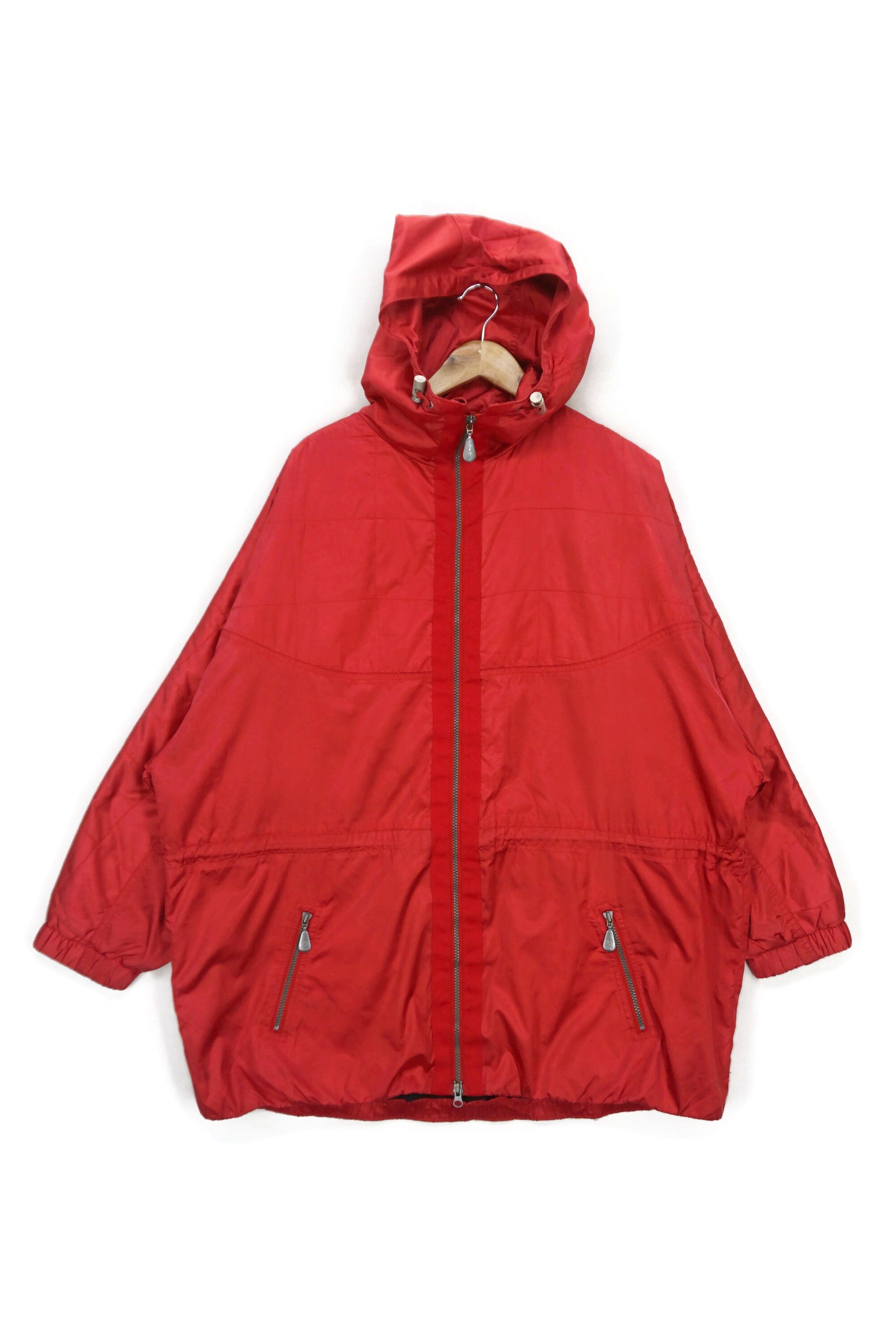 Eddie Bauer Vintage EBTEK Jacket Shiny Hooded Outdoor Mountaineering Size XXL / US 16-18 / IT 52-54 - 1 Thumbnail