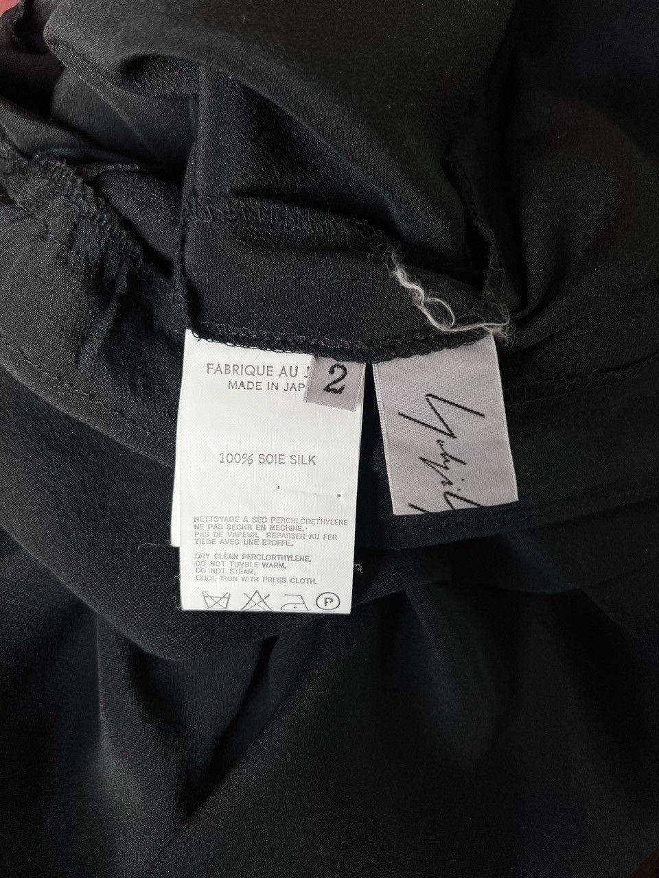 Yohji Yamamoto Yohji Yamamoto Femme - Silk Sleeveless Tube Top Size M / US 6-8 / IT 42-44 - 5 Thumbnail