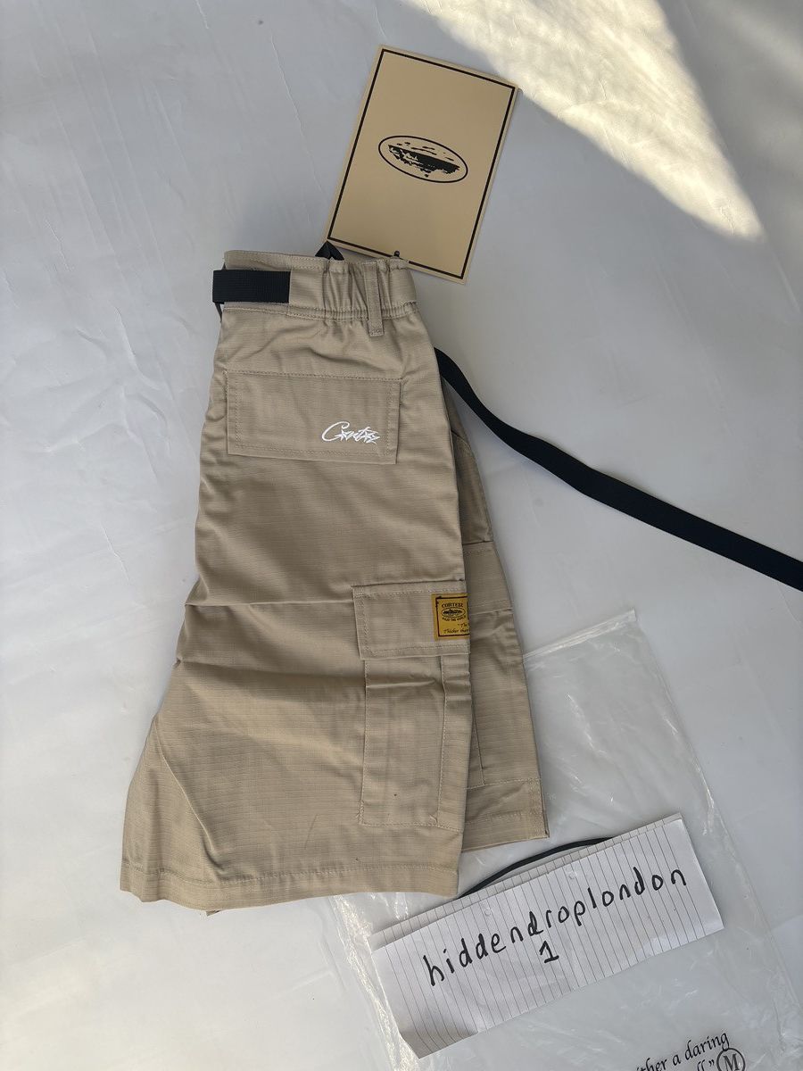 Corteiz Corteiz Rtw Beige OG Alcatraz Combat Shorts Size US 30 / EU 46 - 6 Thumbnail