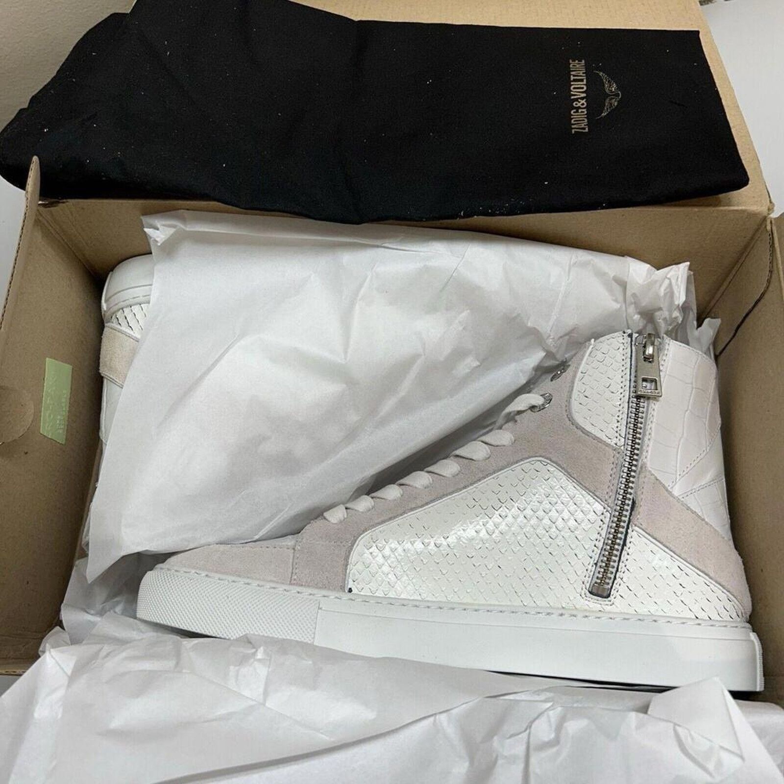Zadig & Voltaire ZADIG & VOLTAIRE Zv1747 High Flash Keith Sneakers EU 38 Size US 8 / IT 38 - 5 Thumbnail