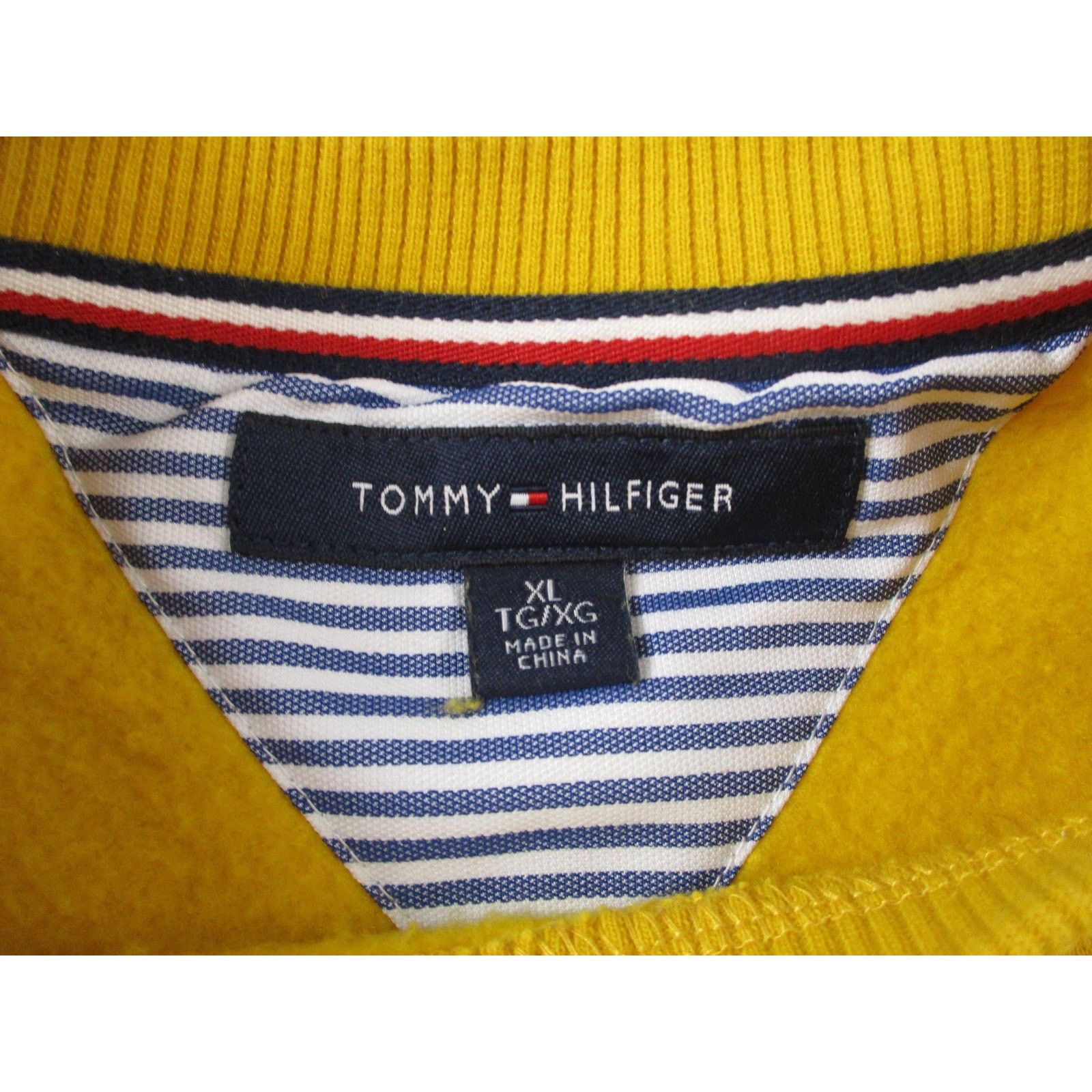 Tommy Hilfiger Tommy Hilfiger All-Over Print Crewneck Mustard Yellow Men XL Size US XL / EU 56 / 4 - 4 Thumbnail