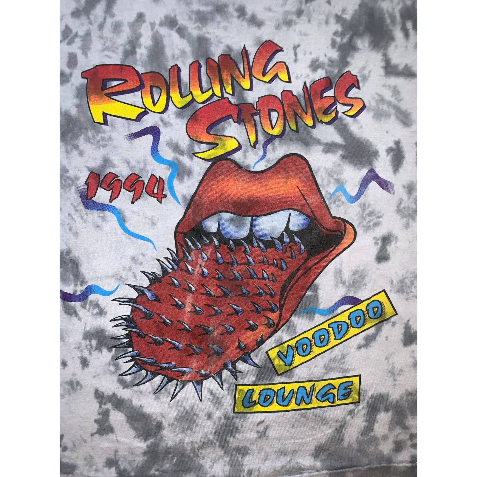 Vintage 1994 Rolling Stones Voodoo Lounge Tour Shirt XL USA