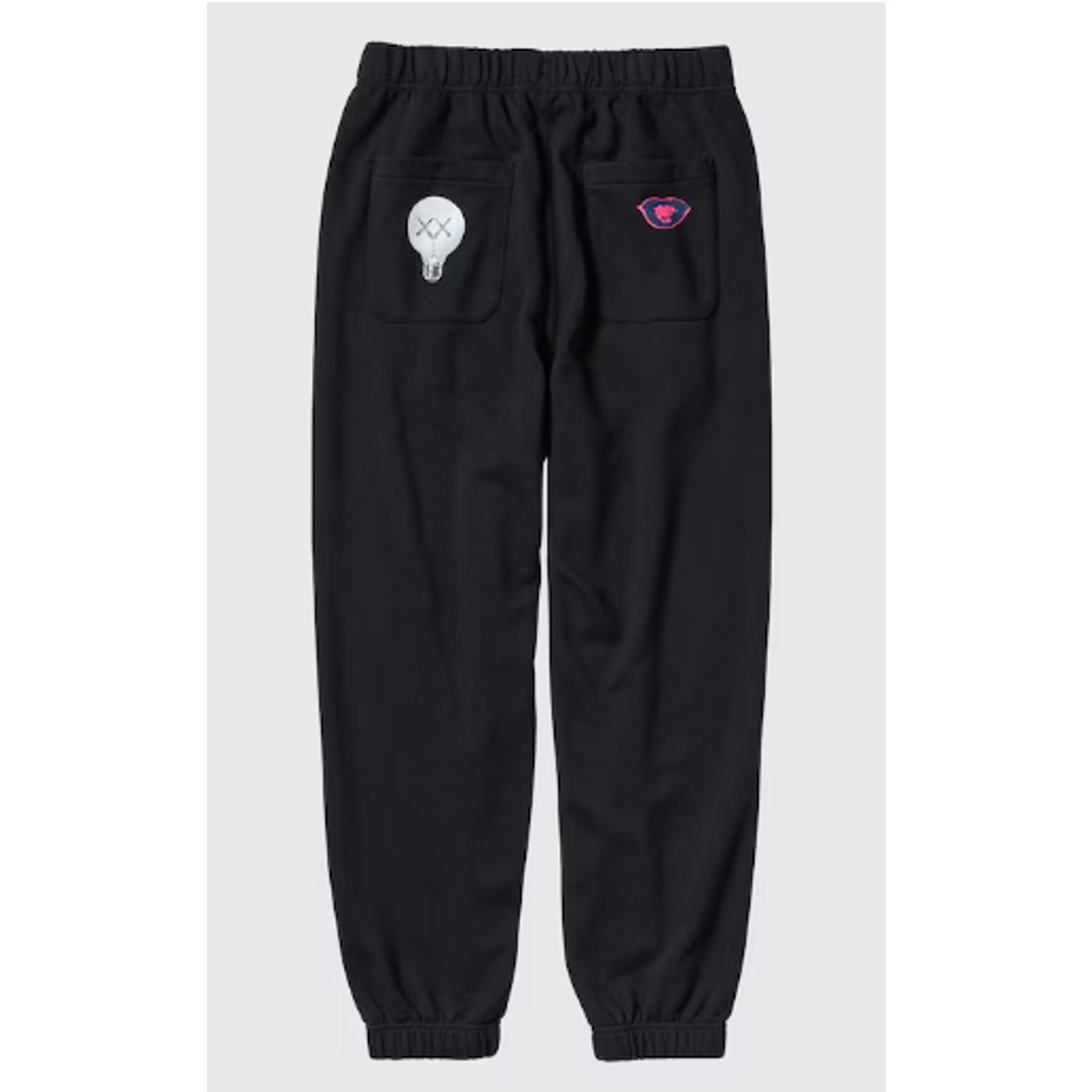 Kaws × Uniqlo Uniqlo KAWS x Andy Warhol Graphic Sweatpants Black XL NEW Size US 34 / EU 50 - 2 Thumbnail
