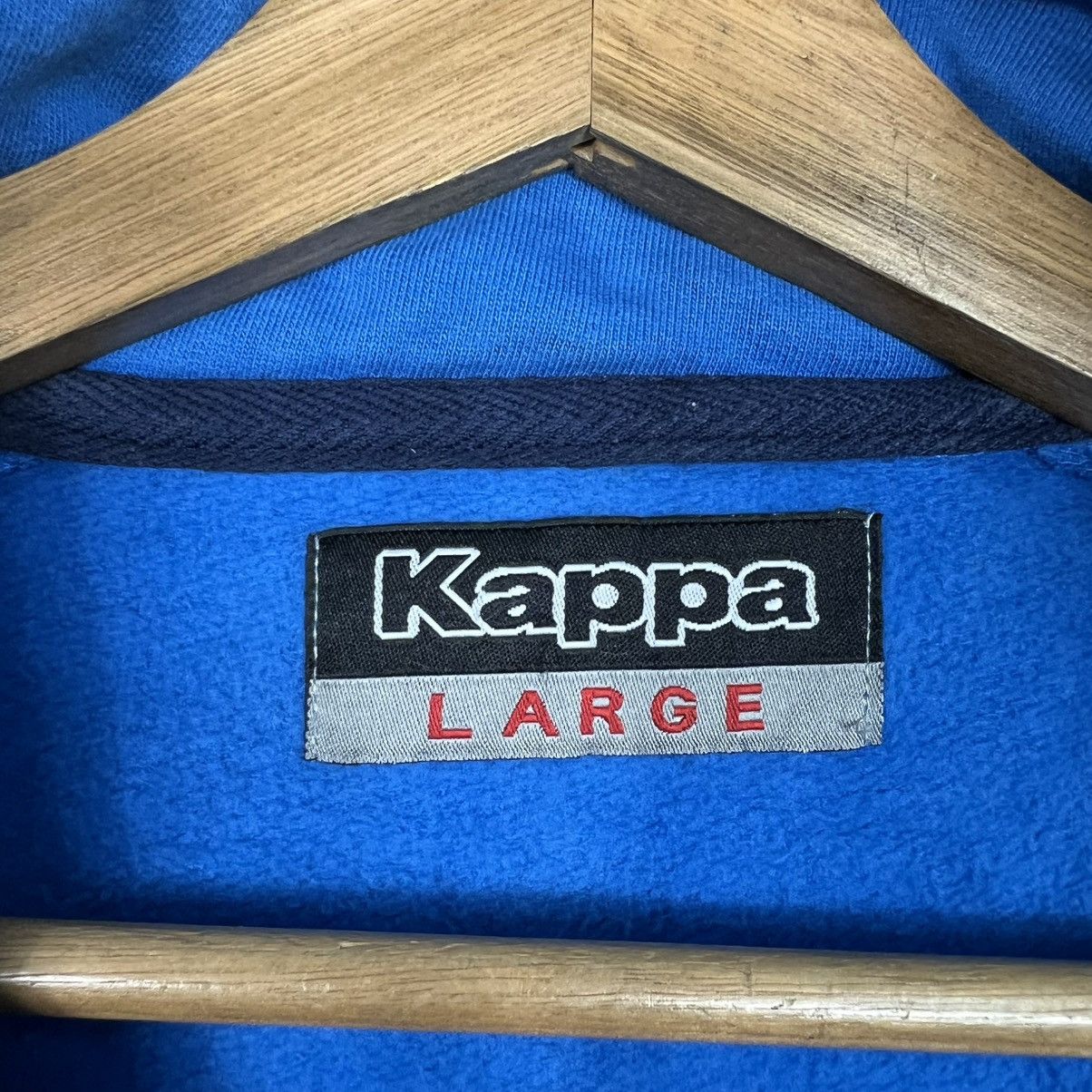 Kappa KAPPA ITALIA Big Logo Trutleneck Sweater Jacket #4030-C183 Size US L / EU 52-54 / 3 - 16 Thumbnail