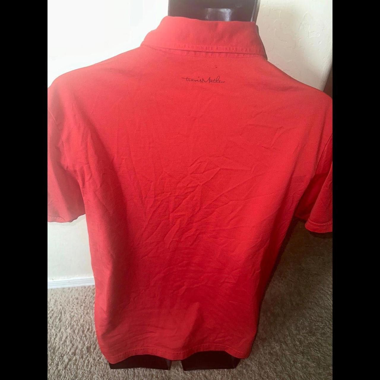 Designer Mens Used Red Travis Mathew Size US L / EU 52-54 / 3 - 4 Thumbnail