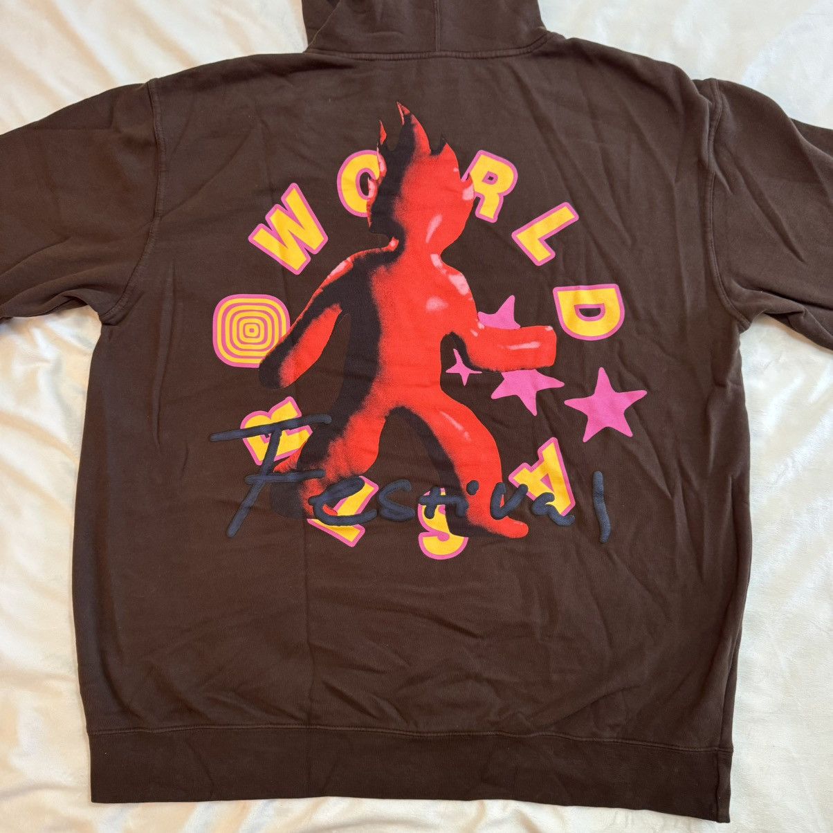 Travis Scott Travis Scott Astroworld Flame Guy Hoodie Size US XL / EU 56 / 4 - 3 Thumbnail