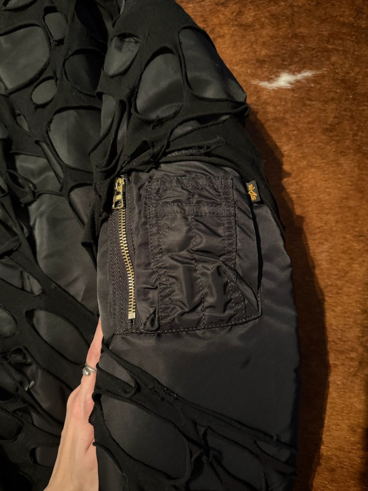 ALEXANDER DIGENOVA Double layer bomber Size US L / EU 52-54 / 3 - 4 Thumbnail