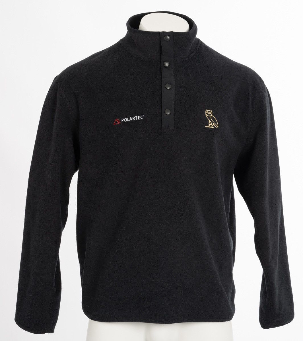 October's Very Own × Polartec OVO x Polartec Fleece Snap Mock Neck Pullover Black Sz XL Size US XL / EU 56 / 4 - 1 Thumbnail
