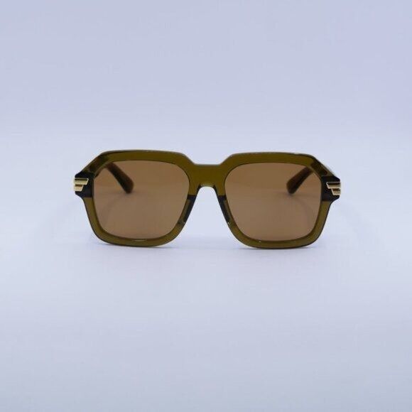 Bottega Veneta 🕶️ New Bottega Veneta BV1123S 004 Green/Brown Sunglasses Size ONE SIZE - 3 Thumbnail