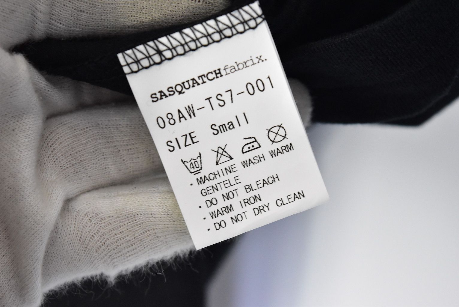 Sasquatchfabrix Sasquatchfabrix black Tee Size US S / EU 44-46 / 1 - 7 Thumbnail