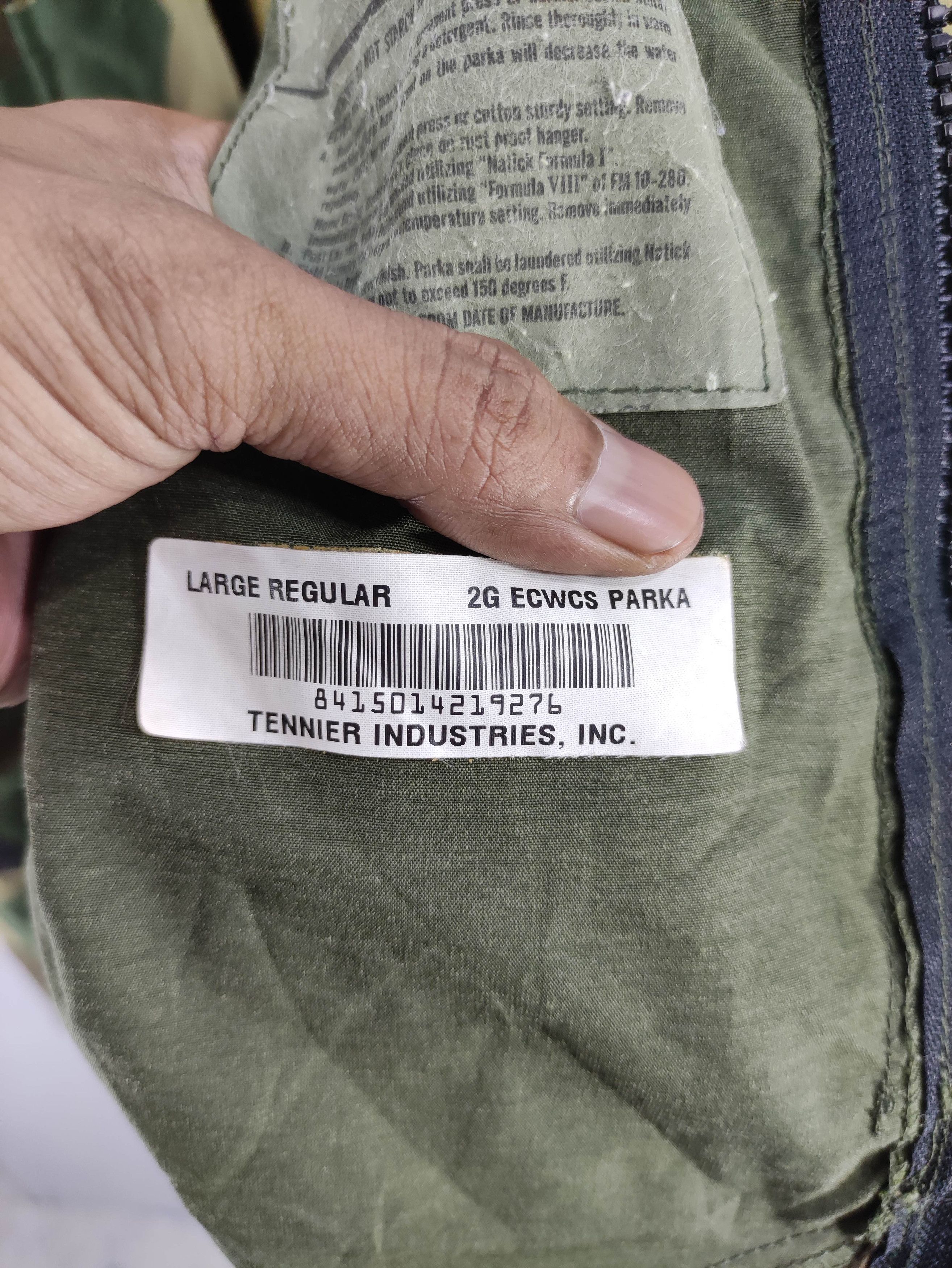 Vintage Vintage 90s Us Army Parka Woodland Camo Size US XL / EU 56 / 4 - 9 Thumbnail