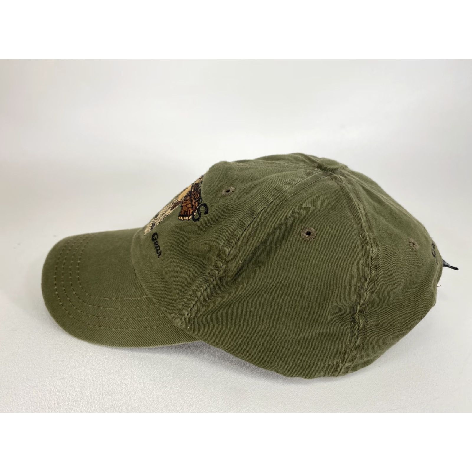 Bass Pro Shops Bass Pro Shop Pheasant Embroidered Strapback Adult Hat Cap Baseball Cap Unisex Green Cotton Polyester Canvas Adjustable Men Women Size ONE SIZE - 3 Thumbnail