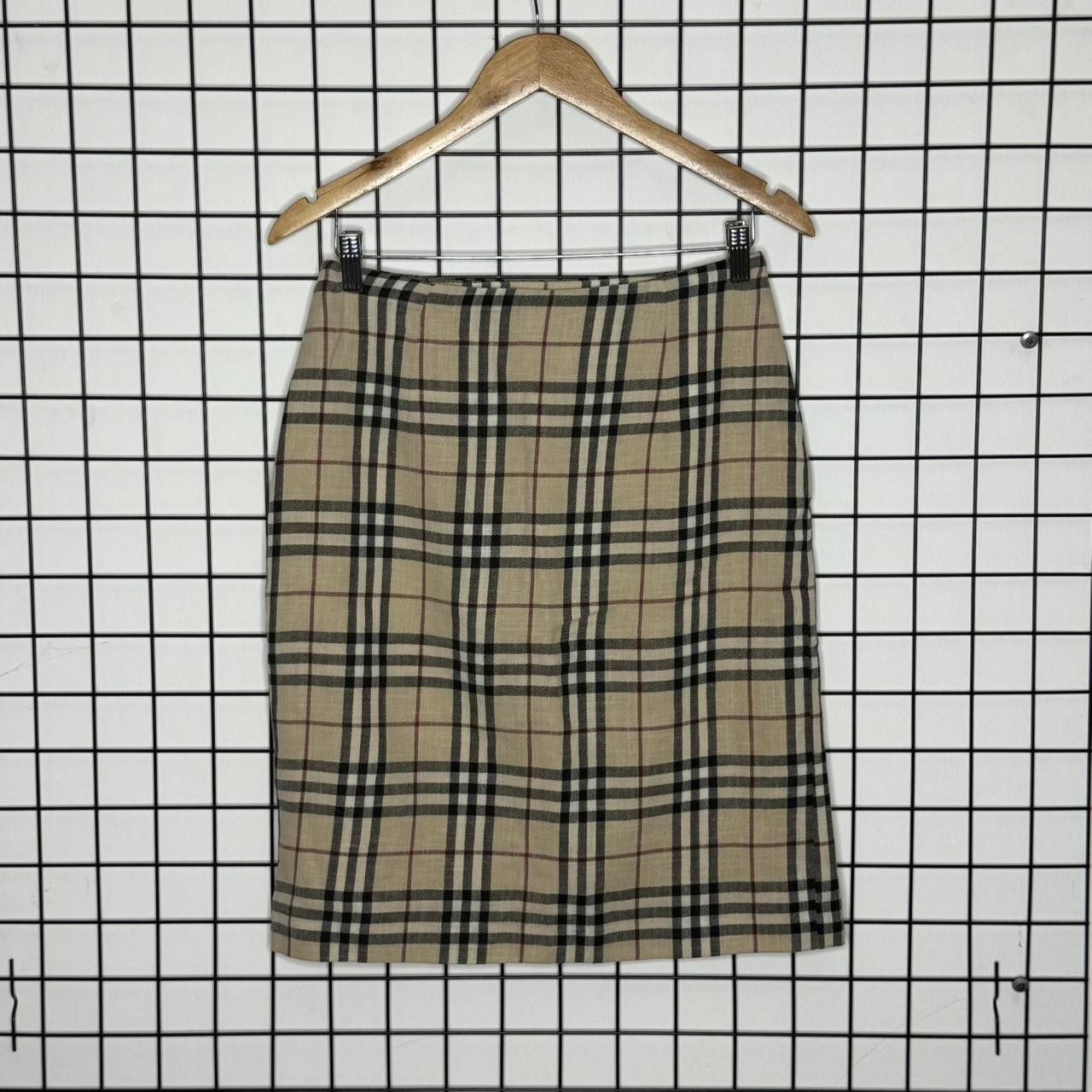 Burberry Burberry Nova Check Pencil Skirt Size 34" / US 12 / IT 48 - 3 Thumbnail