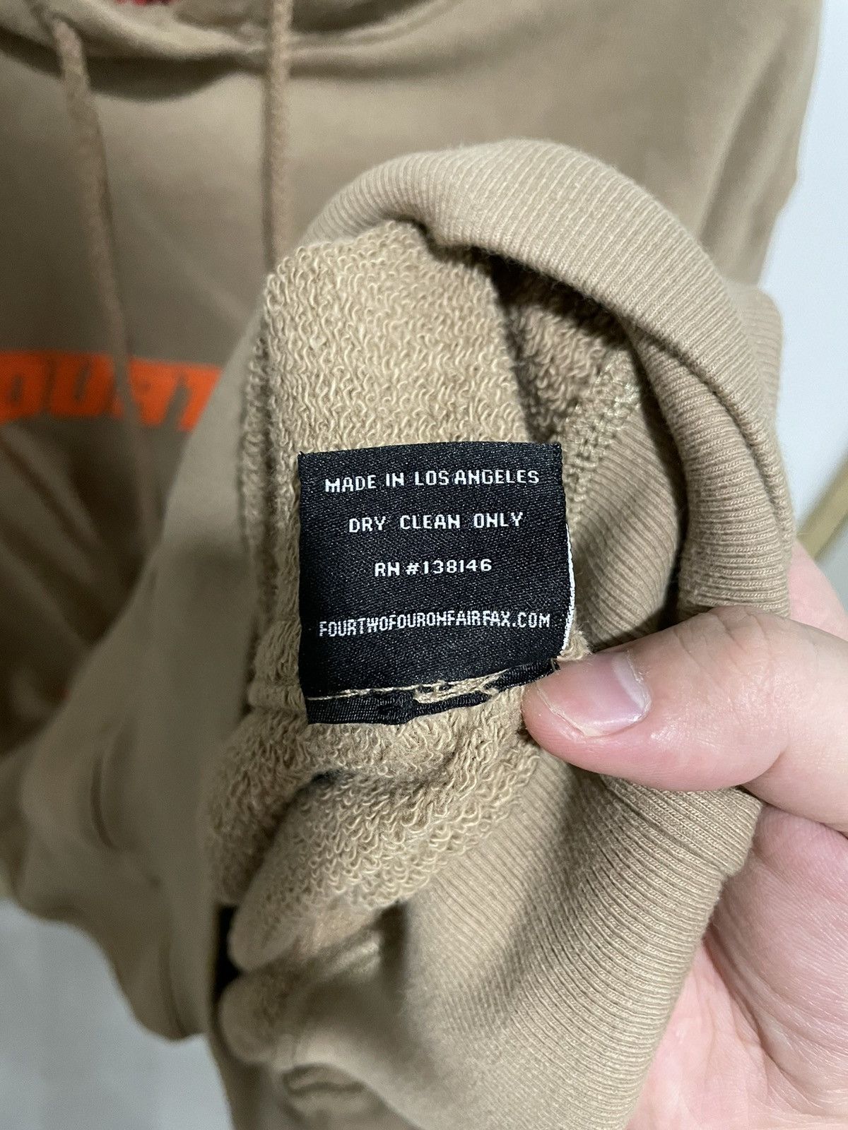 424 424 ON FAIRFAX “box logo” Hoodies Size US S / EU 44-46 / 1 - 8 Thumbnail