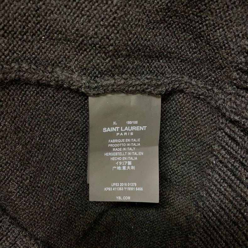 Saint Laurent Paris Saint Laurent Dinosaur Sweater 2504-Nextarrow Size US XL / EU 56 / 4 - 4 Thumbnail