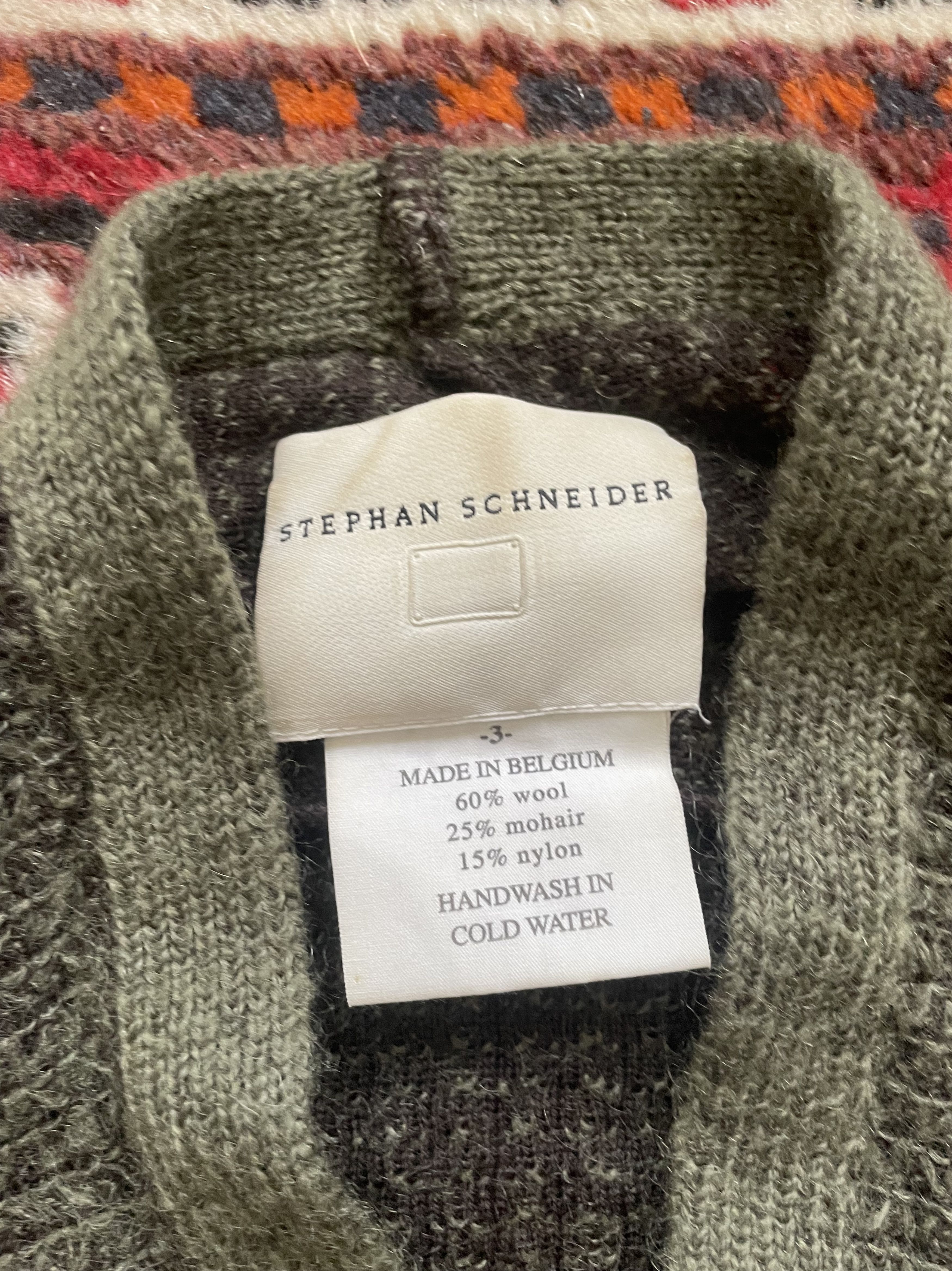 Stephan Schneider Stephan Schneider Sz 3 Cardigan Sweater Knitted Wool Blend Size US S / EU 44-46 / 1 - 3 Thumbnail