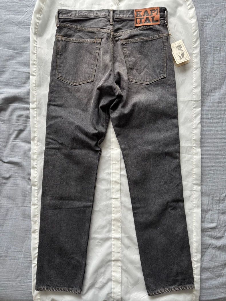 Kapital Kapital Black Denim Jeans with Bead Detail-2506 Size US 32 / EU 48 - 6 Thumbnail