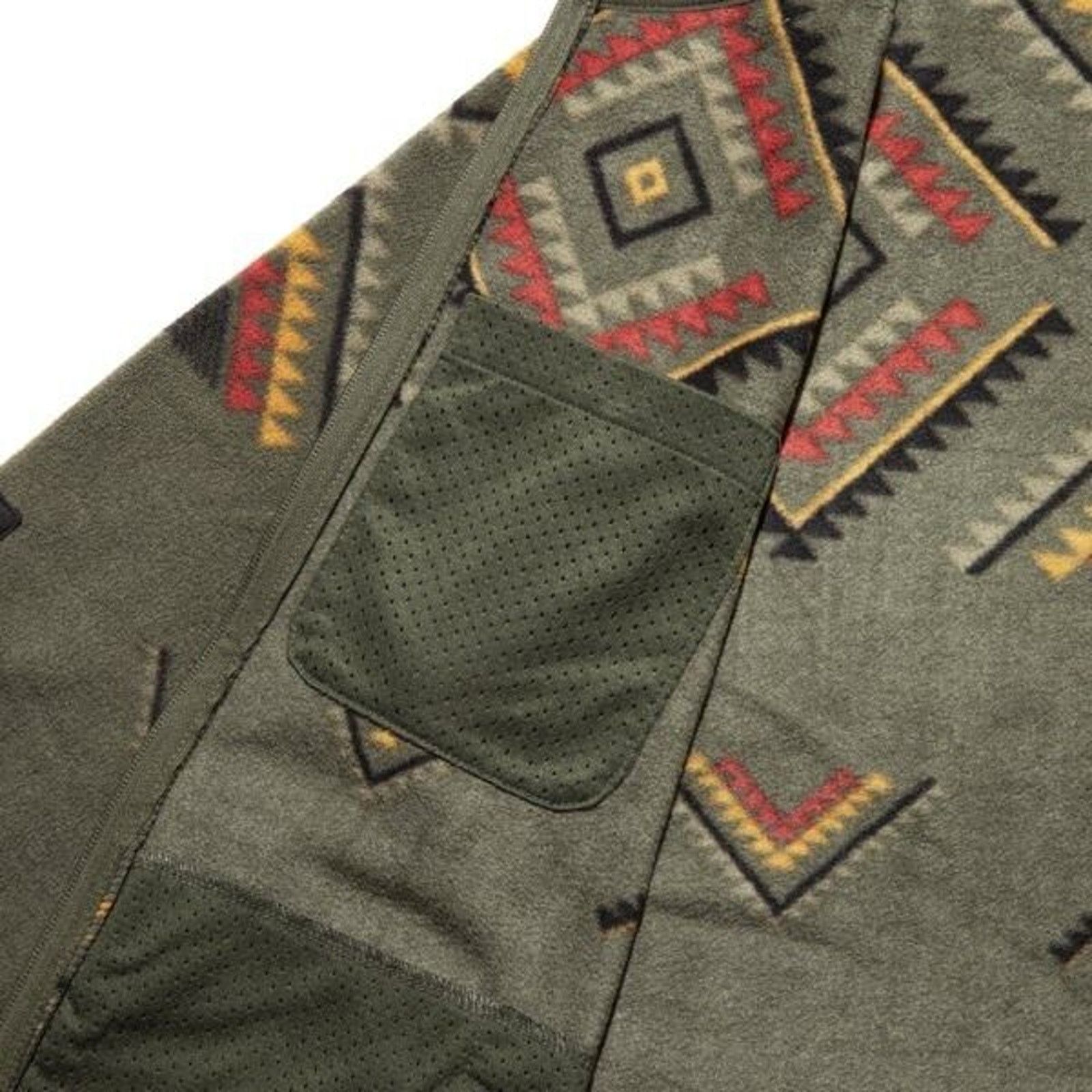 Roark Roark Fleece L Green Manawa Tapu Maori Tribal Full Zip Aztec Size US L / EU 52-54 / 3 - 8 Thumbnail