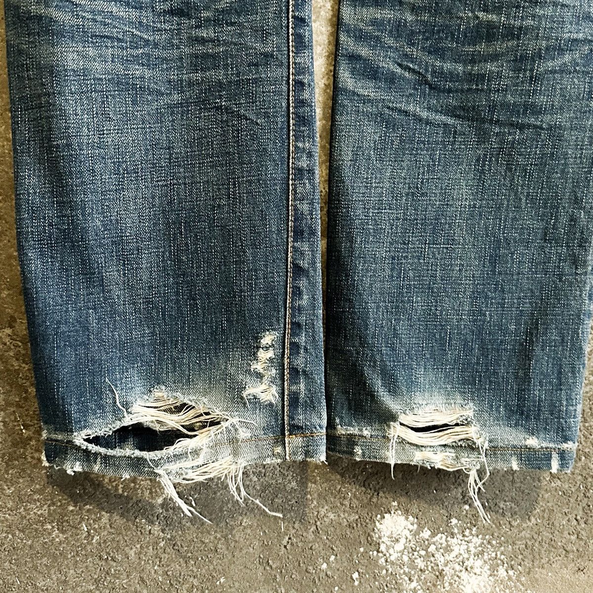 Dior CHRISTOPHE DECARNIN Dior SS03 Hedi Era Clawmark Denim Size US 33 - 5 Thumbnail