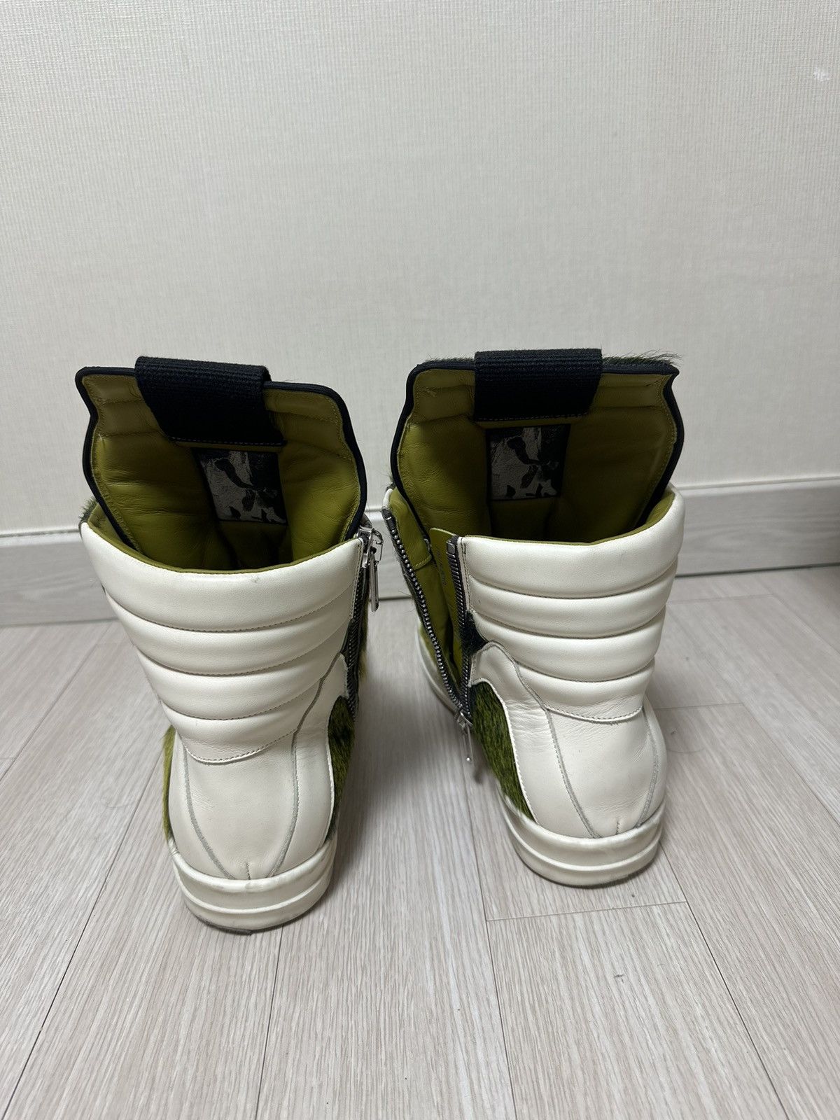 Rick Owens Rick Owens Seeyuh Grinch Pony Hair Acid Milk Geobasket Size US 10 / EU 43 - 7 Thumbnail