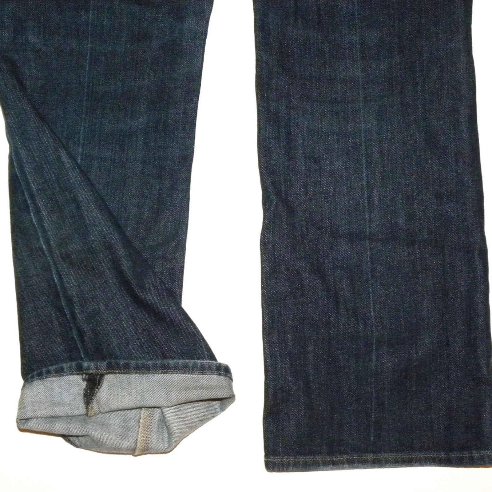7 For All Mankind 7 FAM Flip Flop Bootcut Jeans Dark Wash size 32 Size 32" / US 10 / IT 46 - 6 Thumbnail