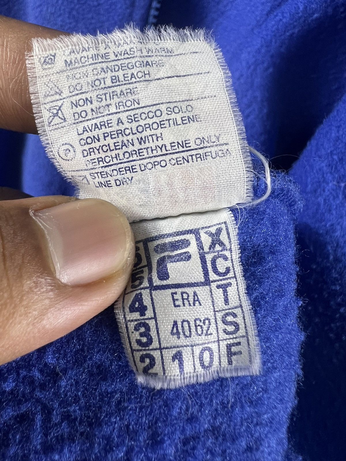 Fila 🔥 Vintage 90's FILA iCE- TECH MADE IN ITALY Fleece jacket Size US L / EU 52-54 / 3 - 10 Thumbnail