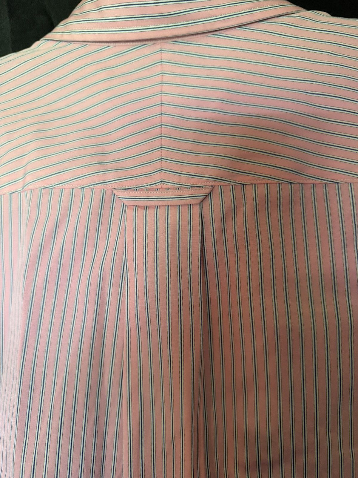 Comme des Garcons Homme Reconstructed Hybrid Striped Button Up Size US M / EU 48-50 / 2 - 6 Thumbnail