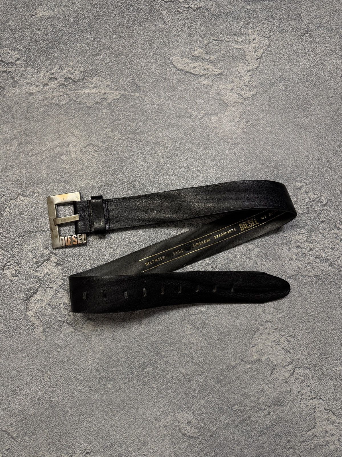 Diesel × Streetwear × Vintage Vintage leather belt Diesel rare