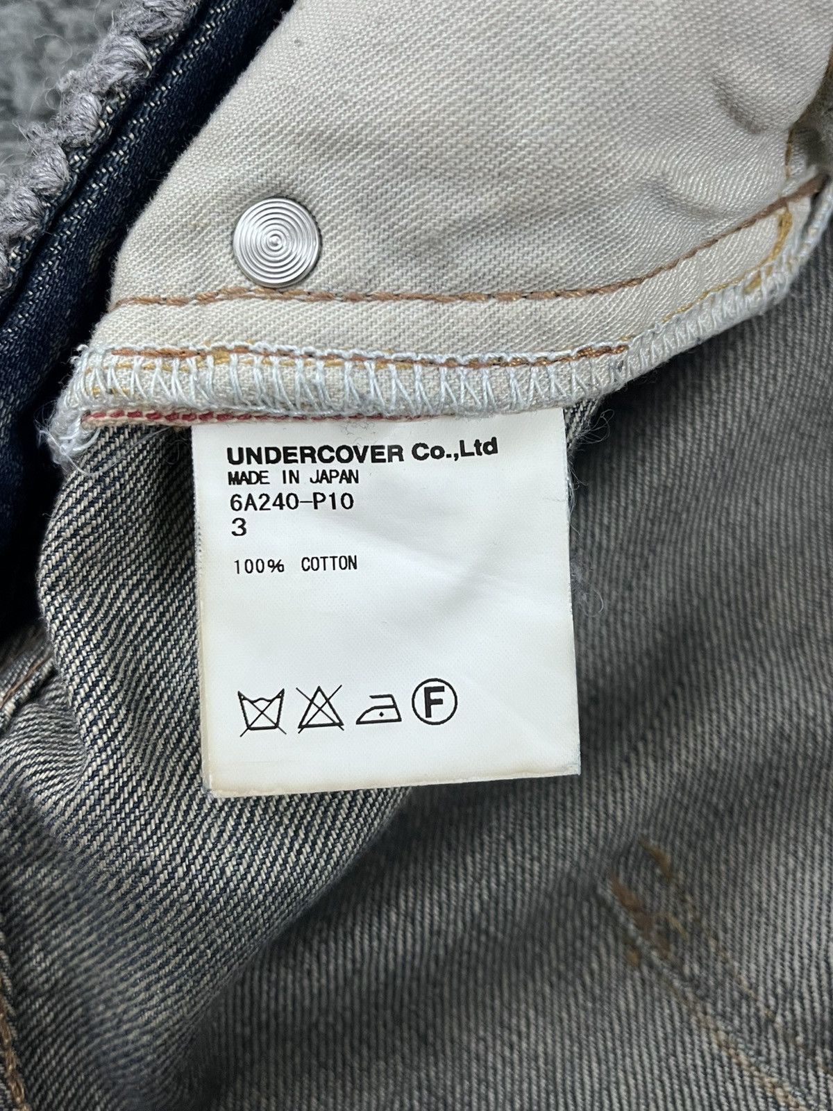 Undercover Undercover AW06 “Guruguru” Bug Denim Size US 32 / EU 48 - 6 Thumbnail