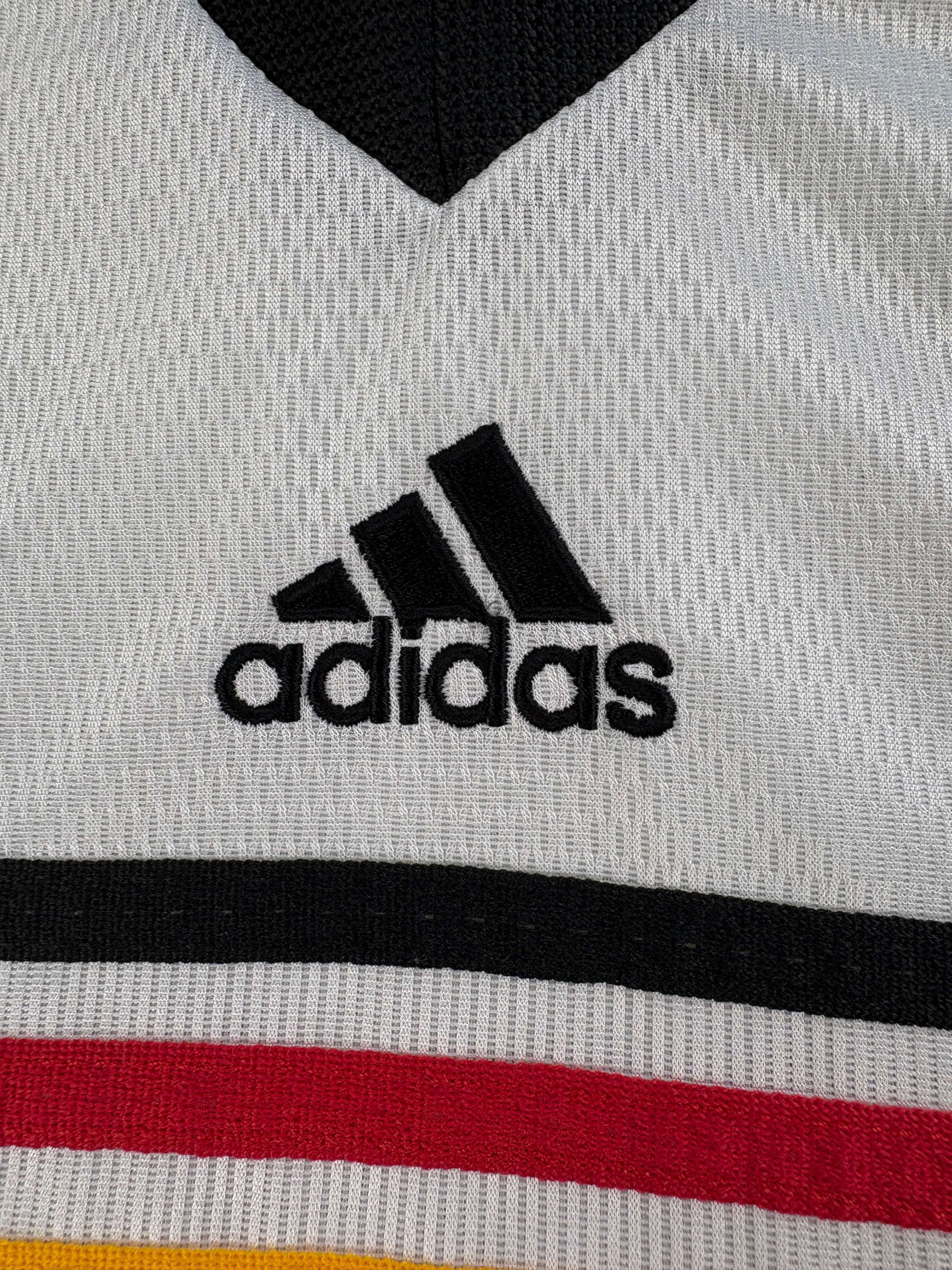 Adidas Germany 1998-2000 Adidas home football jersey size L Size US L / EU 52-54 / 3 - 5 Thumbnail
