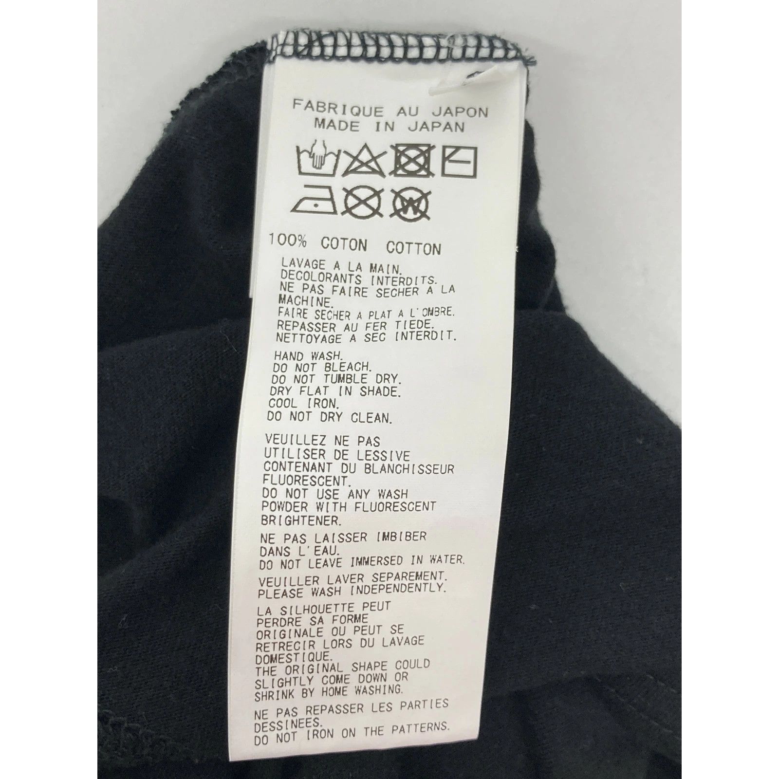 Yohji Yamamoto Yohji Yamamoto POUR HOMME LONG-SLEEVED T-SHIRT HG-T83-082 Size US L / EU 52-54 / 3 - 3 Thumbnail